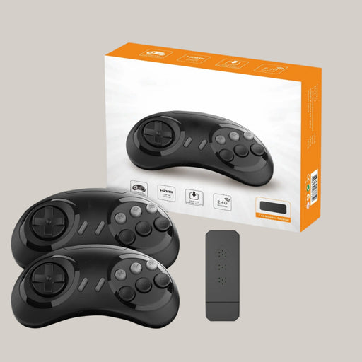 Hd Game Console Home Wireless Mini Black