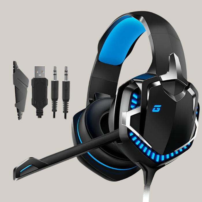 Head-mounted gaming headset Black set1