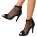 High Heel Back Zipper