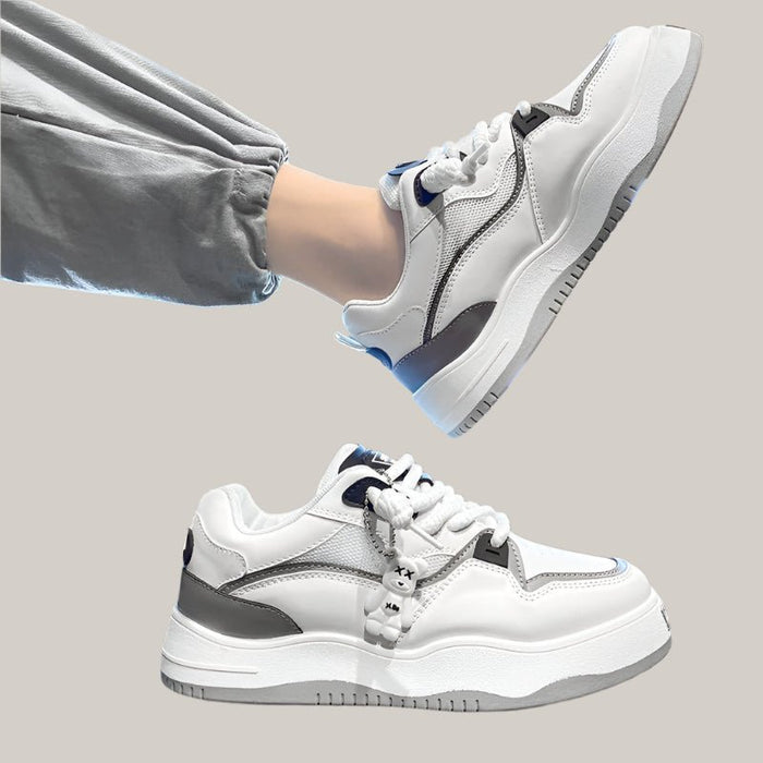 Men's Platform Sneakers White