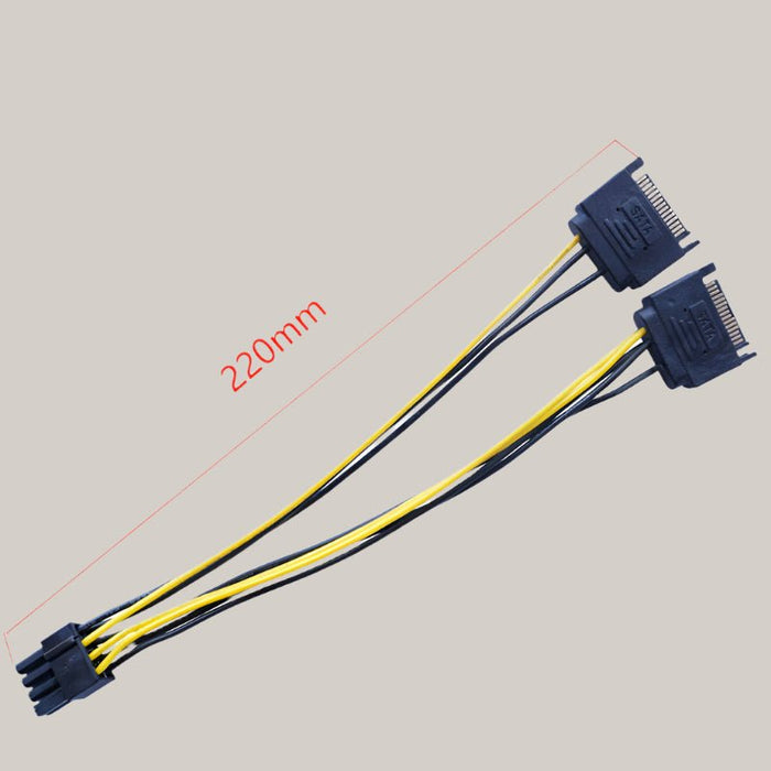 Home Fashion Minimalist Graphics Card Power Cord
