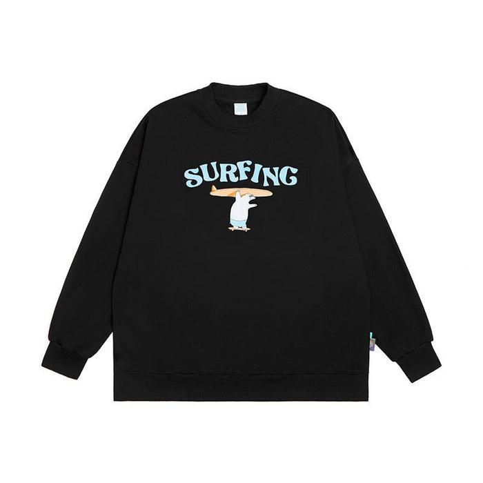 Men's Cartoon-Print Cotton-Blend Sweatshirt