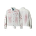 Men's Tie-Dye Loose Denim Jacket