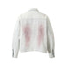 Inkjet Tie-dyed Denim Loose Jacket Men