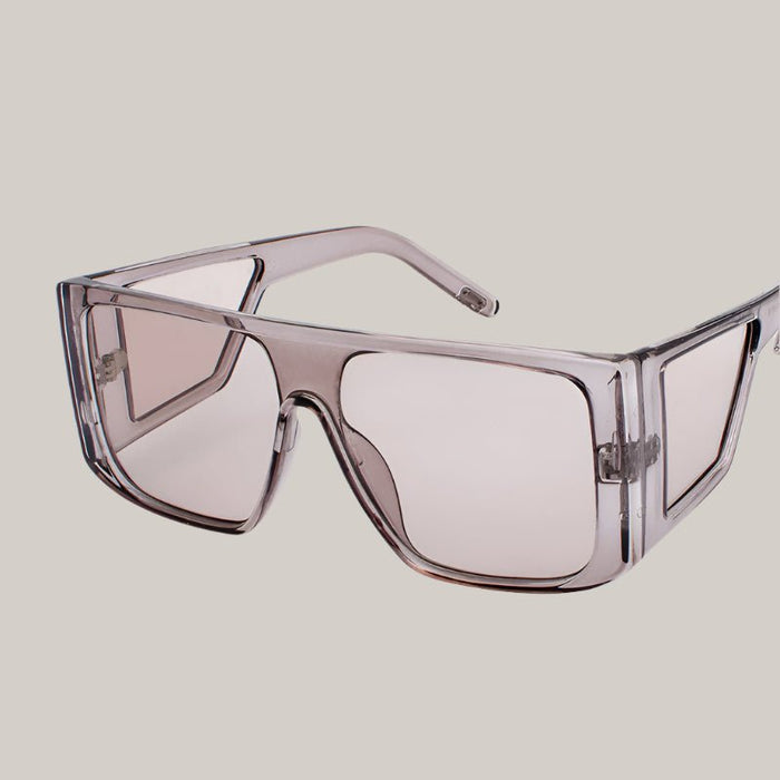 integrated sunglasses Frame grey