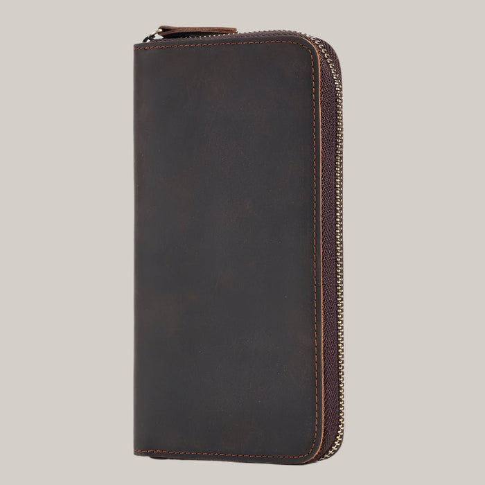 Men's Long Genuine Leather Wallet