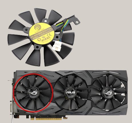 LD09210S12M / PLD09210S12HH Graphics Card Cooling Fan 4 PIN