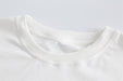 Letter Denim Patch Short Sleeve Men Clothing