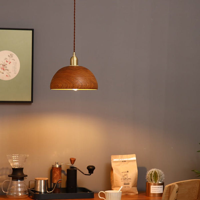 Nordic Retro Minimalist Wood Lamp