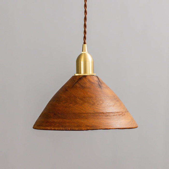 Nordic Retro Minimalist Wood Lamp A
