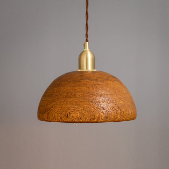 Nordic Retro Minimalist Wood Lamp B