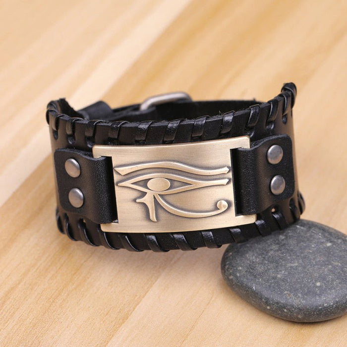 Long-Eye Alloy Link Bracelet