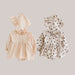 Long-Sleeve Cotton Baby Romper