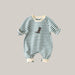 Long-Sleeve Jumpsuit Green