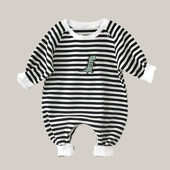 Long-Sleeve Jumpsuit Black