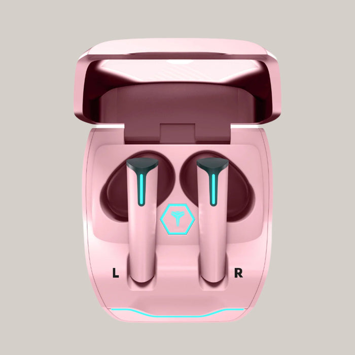 Low-Latency Illuminated Gaming Headset Pink