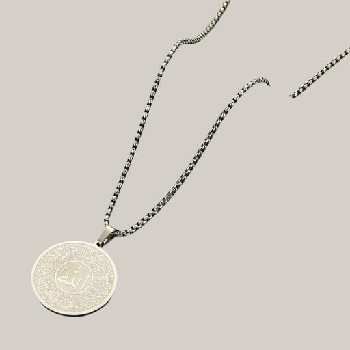Men's Calligraphy Pendant Necklace