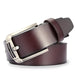 Men's Genuine Leather Belt Coffee 4