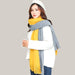 Men Scarves Can Match Colors Fashion Turmeric grey 200x40cm