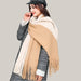 Men Scarves Can Match Colors Fashion Khaki 200x40cm