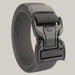 Men's Outdoor Canvas Belts Nylon Tooling Dark Grey 125cm