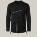 Men's Seasonal Fashion T-Shirt - Trendy Black Design
