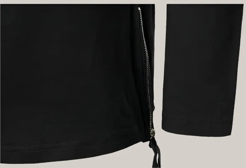 Men's Seasonal Fashion T-Shirt - Trendy Black Design