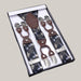 Men's Six Clip Jacquard Suspenders