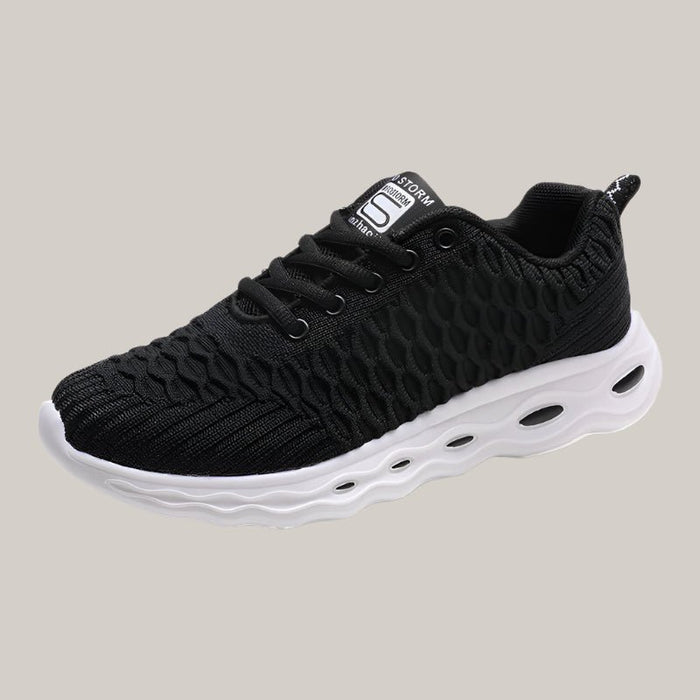 Women's Mesh Sneakers YH1929 Black