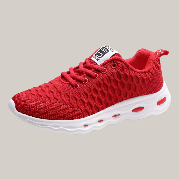 Women's Mesh Sneakers YH1929 Red