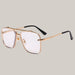 Metal Vintage Sunglasses White film