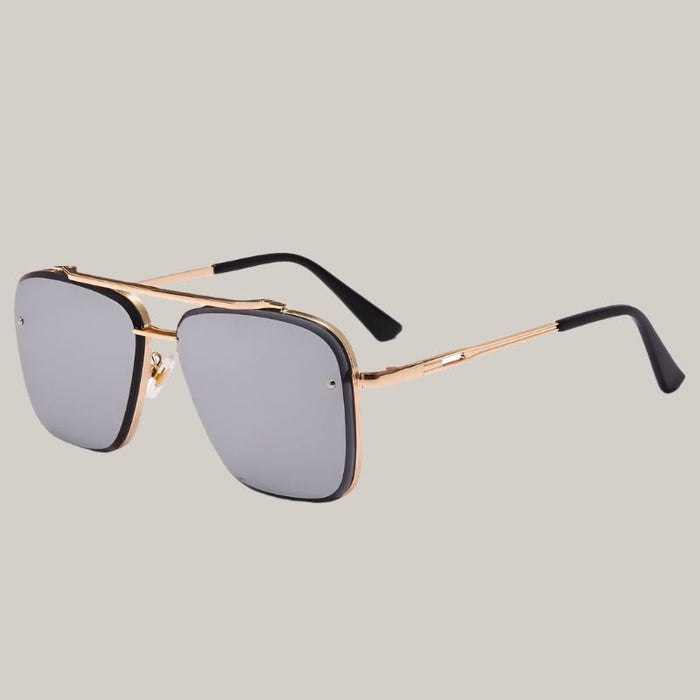 Metal Vintage Sunglasses White mercury