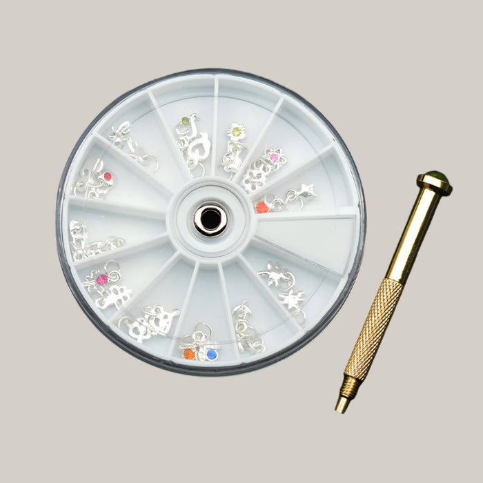 Nail Art Perforating Drill Tool