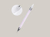 Nail double-head drill pen Pink Diamond White Wax