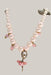 Korean-Style Necklace Pink