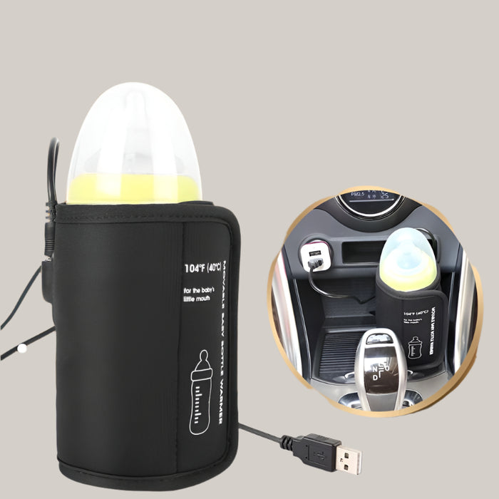 New Cross-Border Constant Temperature Car USB Baby Bottle Warmer Outdoor Portable Portable Baby Bottle Warmer