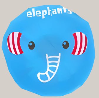 New Eco-friendly Material Kids Shower Elephant