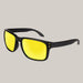 Sports Sunglasses with Plastic Frame Yellow
