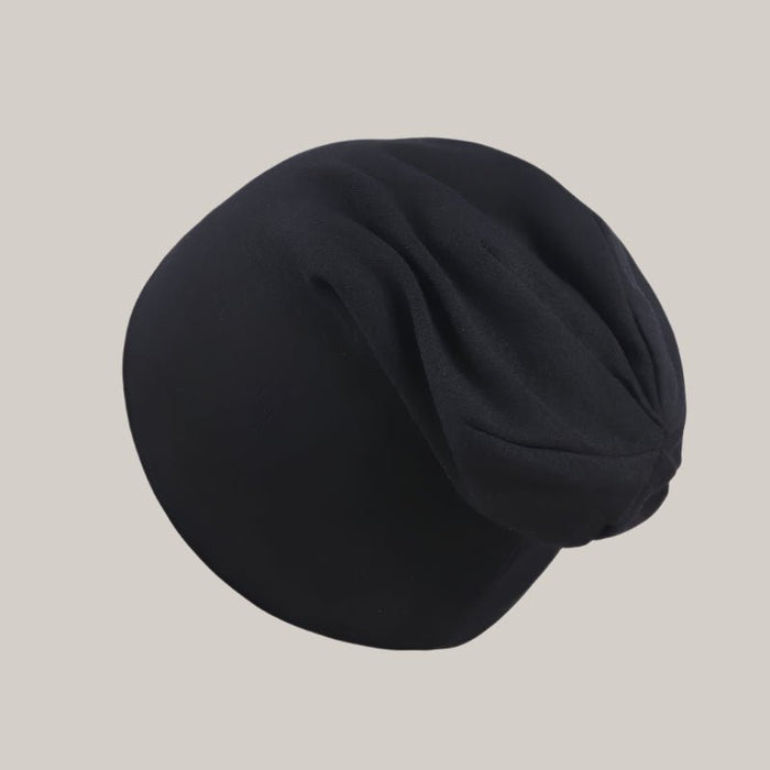 Newborn Cotton Beanie Black