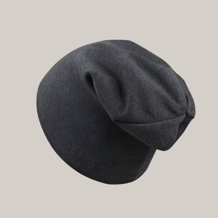 Newborn Cotton Beanie Dark Grey