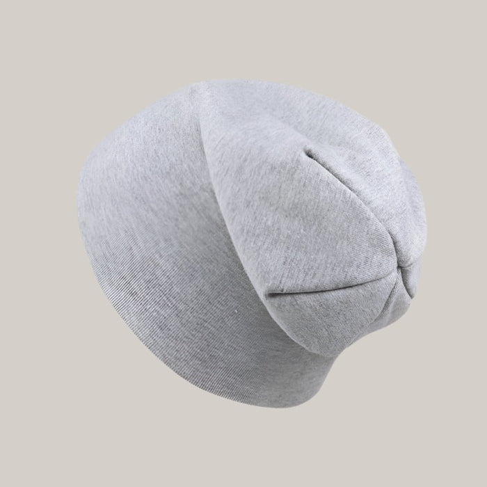 Newborn Cotton Beanie Grey
