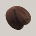 Newborn Cotton Beanie Brown