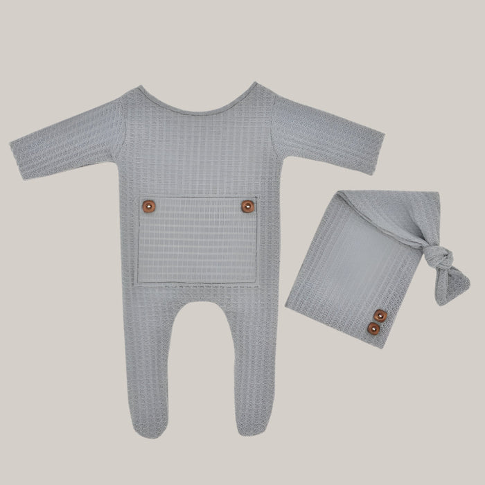 Newborn Baby Clothing Set Grey Newborn