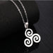 Unisex Wolf Pendant Necklace