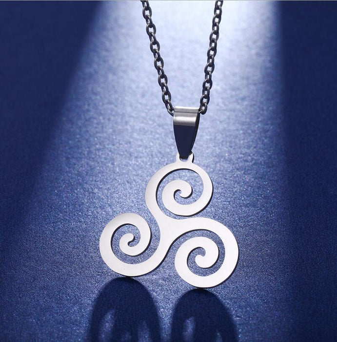 Unisex Wolf Pendant Necklace