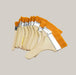 12-Piece Nylon Paint Brush Set with Wooden Handles