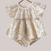 Soft Crepe Printed Baby Romper As Shown In The Figure