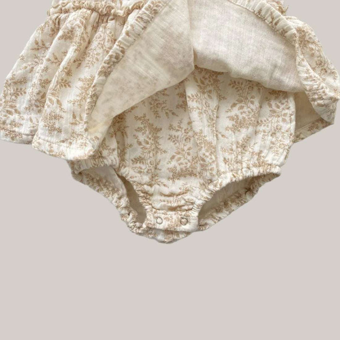 Soft Crepe Printed Baby Romper