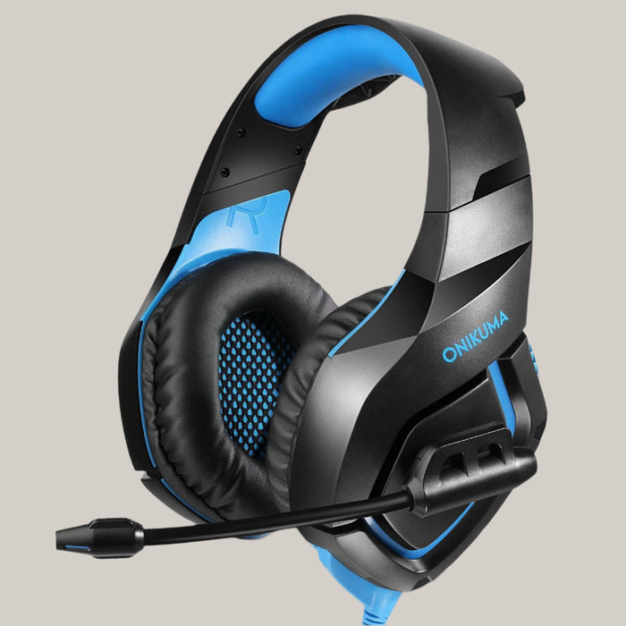 ONIKUMA K1 Gaming Headset Black Blue