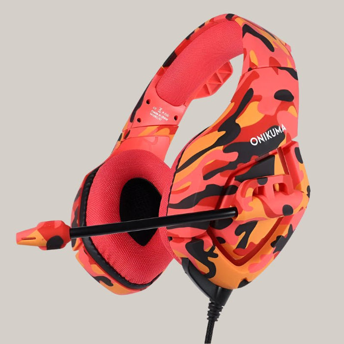 ONIKUMA K1 Gaming Headset Red